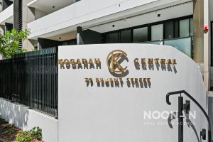 Kogarah Central building entrance signage at 79 Regent Street – 104/79 Regent Street, KOGARAH NSW 2217 | Noonan Real Estate